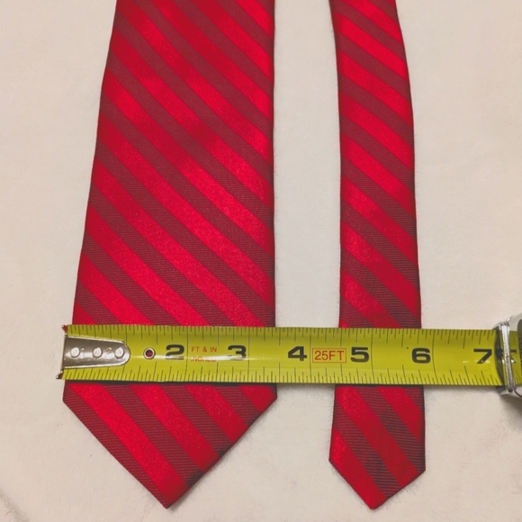 Nordstrom Red Silk Tie - Picture 3 of 5